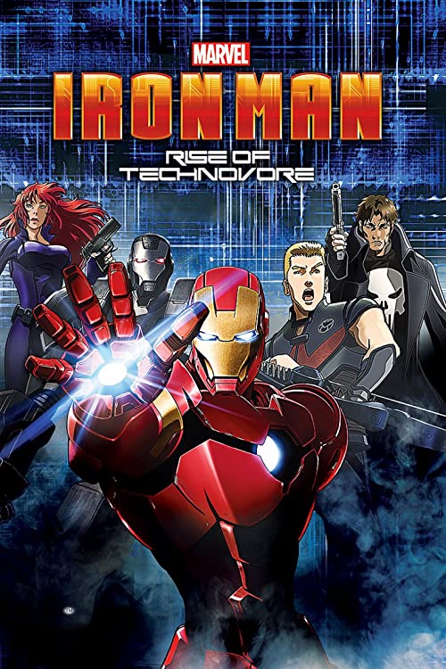 دانلود انیمه Iron Man: Rise of Technovore 2013