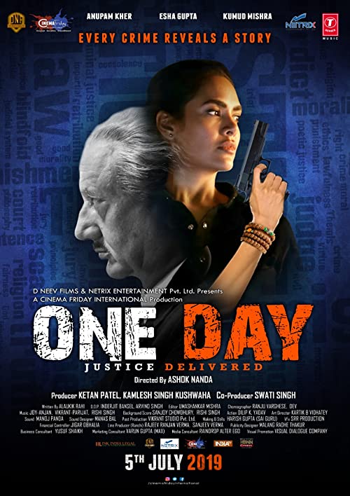 دانلود فیلم هندی One Day: Justice Delivered 2019