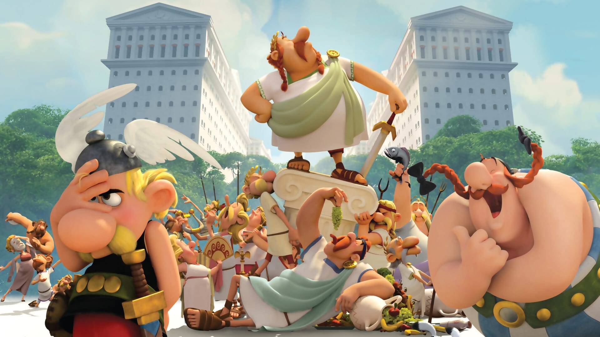 دانلود انیمیشن Asterix and Obelix: Mansion of the Gods 2014