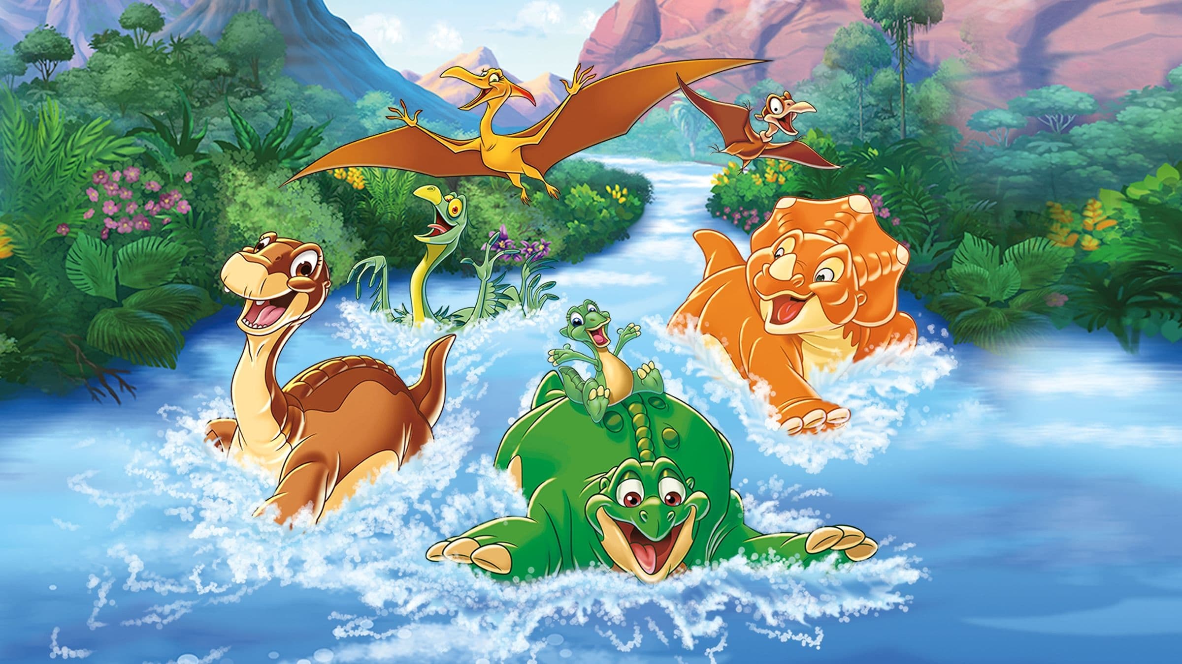 دانلود انیمیشن The Land Before Time XIV: Journey of the Brave 2016