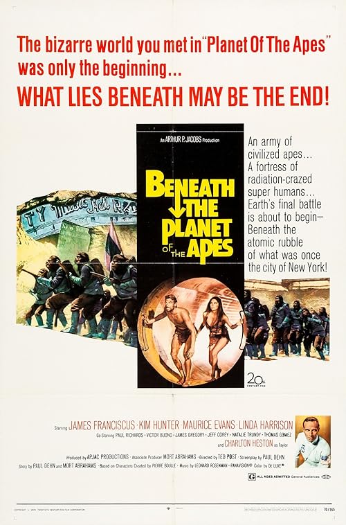 دانلود فیلم Beneath the Planet of the Apes 1970