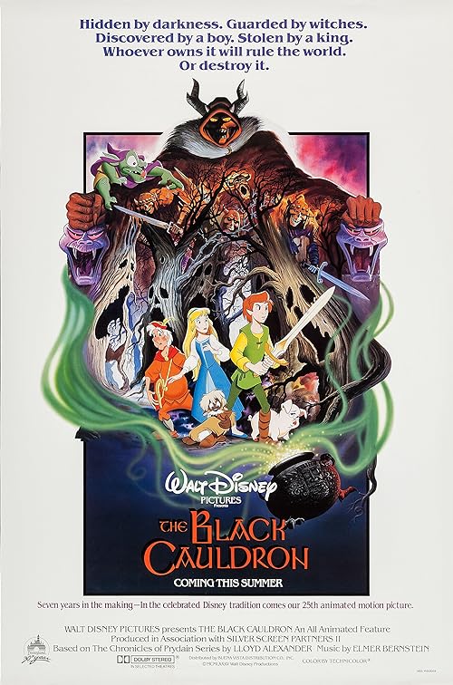 دانلود انیمیشن The Black Cauldron 1985