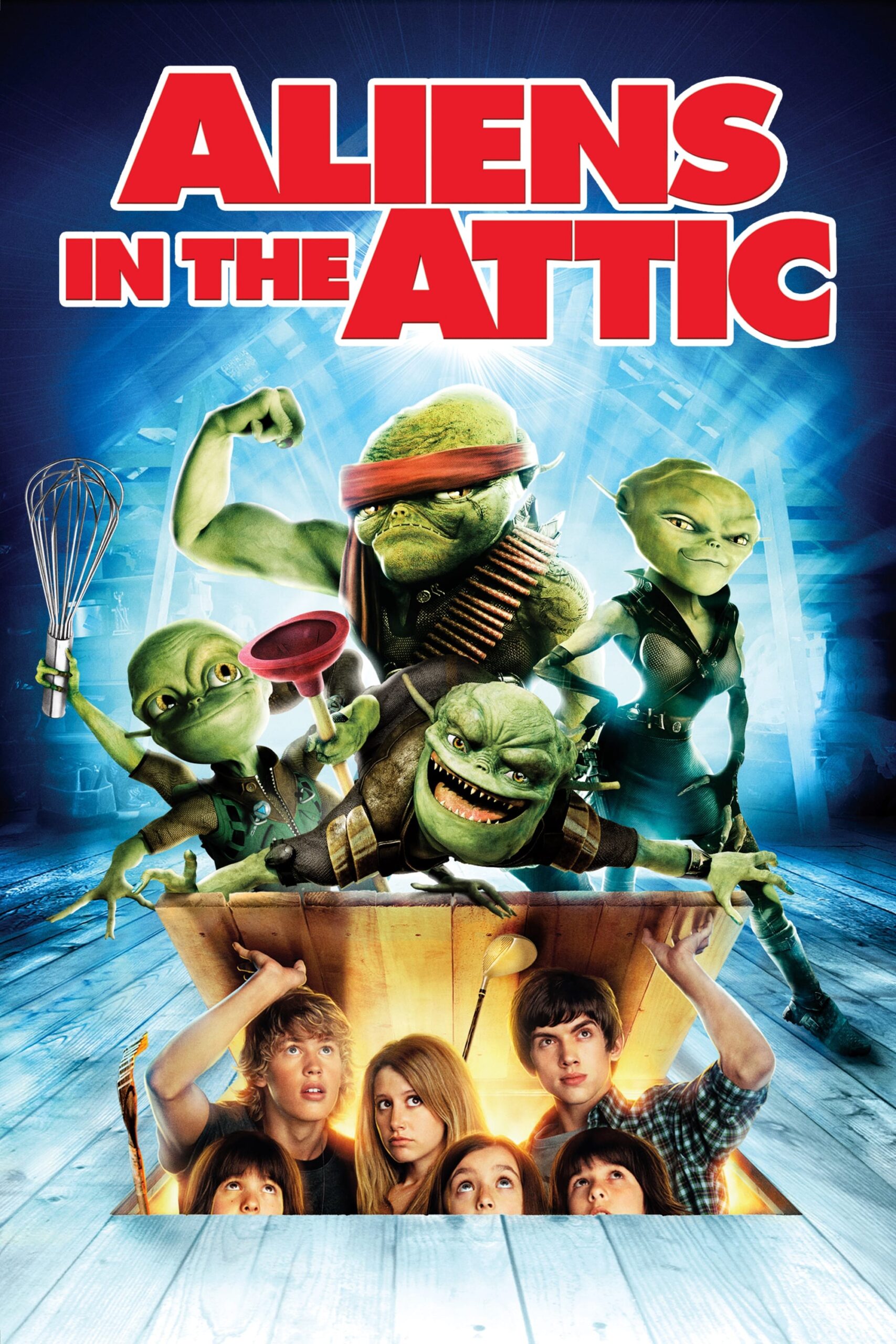 دانلود فیلم Aliens in the Attic 2009